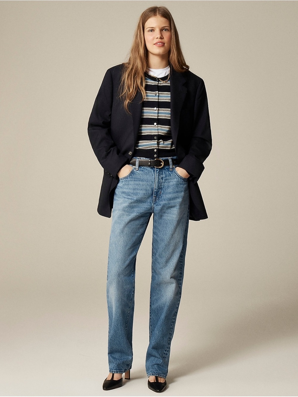 J Crew Slouchy Boyfriend Jean
